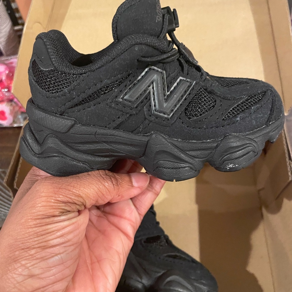 New Balance Kids Black Sneakers